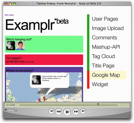Tonabnehmer Video: Examplr Sample App